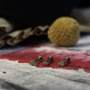 Titanové šperky na piercing
