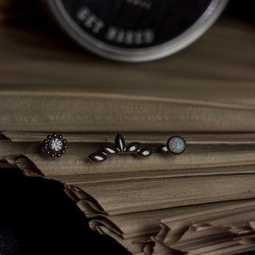Titanové šperky na piercing
