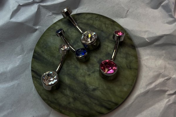 Titanové šperky na piercing